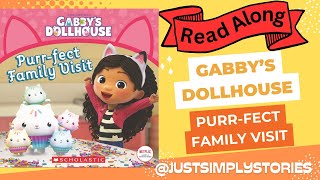 Gabbys Dollhouse  Purrfect Family Visit  Simply Stories  Read Along [upl. by Lishe]