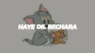 Haye Dil Bechara  Slowed  Reverb • ON YOUR REQUEST [upl. by Damek]