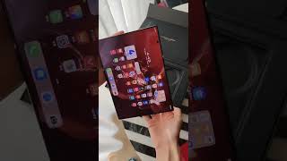 Trifold folding Huawei Mate XT Extraordinary Huawei Trifold Folding screen [upl. by Boigie]