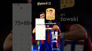 Robert Lewandowski FC 25 card beats brawlstars lastbeats liverpool ishowspeed goalsoftheweekbe [upl. by Ariamo]