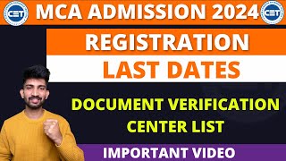 MCA Registration Last Date 2024  Mca Cap Round Process 2024 [upl. by Nesaj]