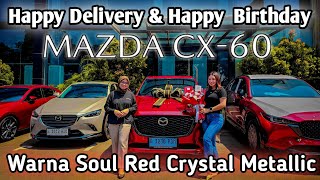 Delivery Spesial‼️ Mazda CX60 Kuro AWD  Warna Soul Red Crystal Metallic [upl. by Emyle]