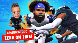 Madden NFL 20 Franchise Part 6 Zeke is on Fire [upl. by Akihsay]