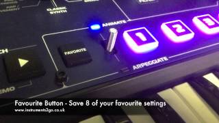 Novation Mininova  Video Demonstration [upl. by Esela]