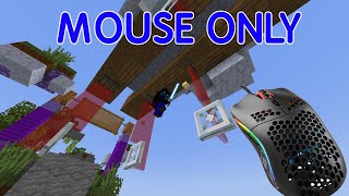 Minecraft Mouse Only Parkour Challenge [upl. by Celene]