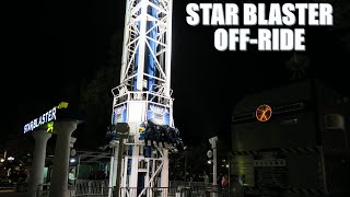 Star Blaster OffRide Footage Canobie Lake Park SampS Double Shot  NonCopyright [upl. by Noskcaj]