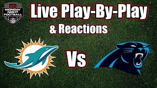 Dolphins Vs Panthers  Live PlayByPlay amp Reactions [upl. by Sugirdor100]