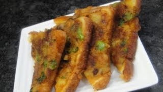 Potato Bread Toast In Tamil  Masala Bread Toast In Tamil  Quick Tiffen In Tamil Gowri Samayalarai [upl. by Proffitt]