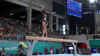 Aurelie Tran 🇨🇦 BB AA 12666 2023 Pan American Games [upl. by Hermes]