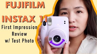 Fujifilm Instax Mini 11 First Impression [upl. by Azar]