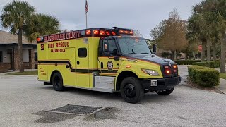 HCFR Ladder amp BRAND NEW Rescue 42 Responding REUPLOAD [upl. by Oiramal752]