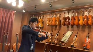 VIRTUOSO VIOLINS 試奏動画 Style and labeled Antonio Guadagnini ca1880 possibly under [upl. by Tirreg]