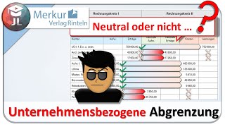 Unternehmensbezogene Abgrenzung Ergebnistabelle [upl. by Aissila]