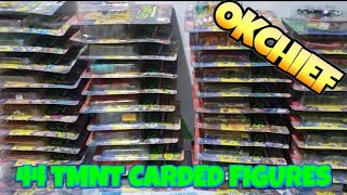 44 TMNT CARDED FIGURES [upl. by Harness]