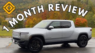 Rivian R1T 1 Month Review  The Good and The Bad [upl. by Nedrob239]