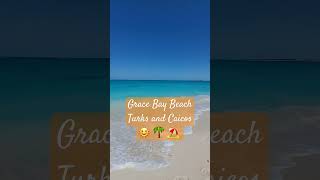 Grace Bay Beach Turks amp Caicos gracebay turksandcaicos [upl. by Anialram]