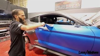 I Learn How To Vinyl Wrap A Car [upl. by Arlyne]