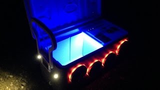 Custom Ice Chest Cooler Stereo  KramerKoolerscom [upl. by Mchugh875]