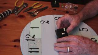 Replace a quartz clock movement [upl. by Ardra]