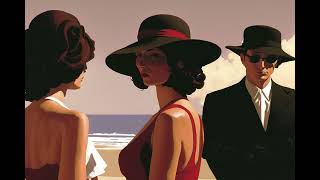 I asked Midjourney to produce artwork in the style of Jack Vettriano [upl. by Yelreveb416]