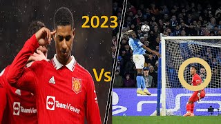 Victor Osimhen Vs Marcus Rashford Top Moment 20222023 Goals and Highlights 4k [upl. by Siouxie]