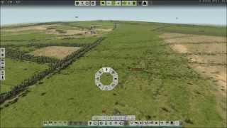 Graviteam Tactics Mius Front Advance without contact [upl. by Burkitt]