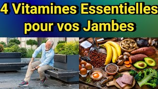 Ces 4 Vitamines Clés pour Booster la Circulation Sanguine dans vos Jambes [upl. by Martz269]