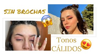 TUTORIAL de maquillaje SIN BROCHAS  Un look Fácil para PRINCIPIANTES 💕  Anel Flynn [upl. by Itaws]