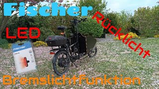 EBike 💥 Bremslicht Led USB Stableuchte mit Bremslichtfunktion ebike ledtutorial [upl. by Ala]