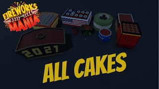 Fireworks Mania All Cakes 2021 [upl. by Santiago]