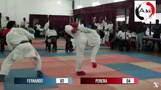 SLKF National Karate Championship 2024  Junior 61kg Kumite Semifinal  Olan Bermil [upl. by Iznyl911]