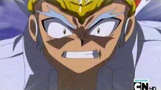 Beyblade Metal Fusion  Gingka vs Ryuga Round 2 [upl. by Portingale]