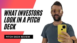 What investors look in a pitch deck Silicon Valley Investor reviews a Swap Clothing Startup [upl. by Evania]