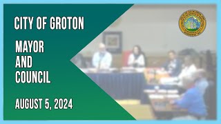 City of Groton Mayor amp Council  8524 [upl. by Nannek]