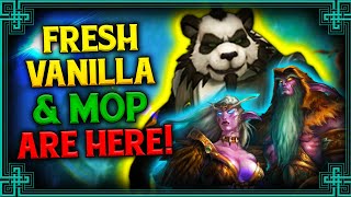 This Is The Future of Classic WoW Fresh Vanilla MOP amp Classic [upl. by Giverin696]