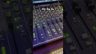 SSL Big Six mixing console What is your favorite console to mix on [upl. by Baggett]