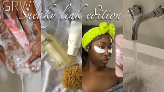 GRWM FOR MY SNEAKY LINK  SHOWER ROUTINE LUXURY EDITION ftDossier [upl. by Menedez]