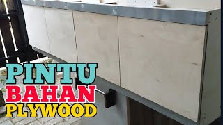 Langkah Mudah Bikin Pintu Kabinet Dari Plywood [upl. by Nitfa]