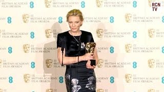 Cate Blanchett Interview EE British Academy Film Awards 2014 [upl. by Oiralih]