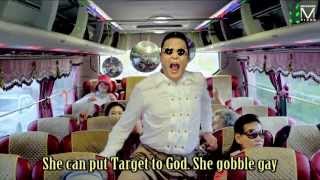 GANGNAM STYLE the ENGLISH Misheard Lyrics Version  OPEN CONDOM STORE [upl. by Hogan]