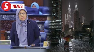 KL flash floods an incident not a disaster Dr Zaliha tells Parliament [upl. by Latnahc]