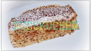 SAFTIGER NUSSKUCHEN  SCHNELL amp EINFACH BACKEN [upl. by Esetal]