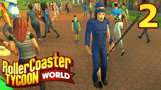 RollerCoaster Tycoon World  Part 2  THE ANIMATIONS WHY [upl. by Kelci]