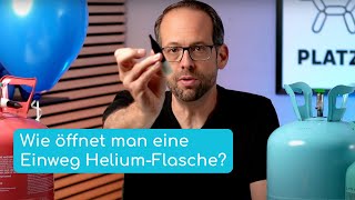 Sicher und effektiv So handhabst du Heliumflaschen zum Aufblasen von Ballons [upl. by Dnalhsa]