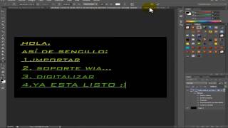 Tutorial escanear con Photoshop [upl. by Goda]