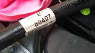 Upper heater hose bypass 9295 Camry temporary fix [upl. by Ayhtnic]