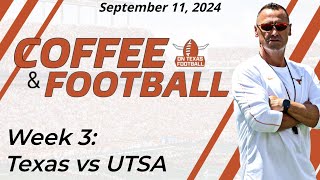 OTF Today  September 11  Longhorn Focus Shifts to UTSA  Recruiting  Quinn Ewers  Texas Football [upl. by Barabbas]