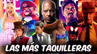 LAS 20 PELÍCULAS MAS TAQUILLERAS DE 2023  RESUMEN ANUAL Barbie Mario Wonka Fast X SpiderMan [upl. by Imotih943]