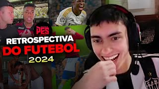 CHORUME REAGE A RETROSPECTIVA DO FUTEBOL 2024  PES MIL GRAU APARECI NO VIDEO [upl. by Elem346]