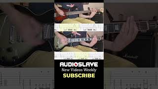 AUDIOSLAVE  Show Me How to Live  Guitar and Bass Cover with Tabs [upl. by Anayeek176]